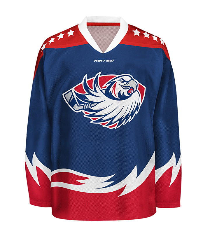 AEN Asphalt Custom Dye Sublimated Hockey Jersey