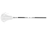 Phoenix Lacrosse Shaft and P11 Head - White - Harrow Sports