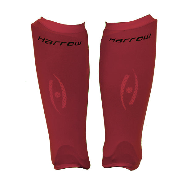 Field Hockey Insertable Covers with Straps Carbon Shin Guards